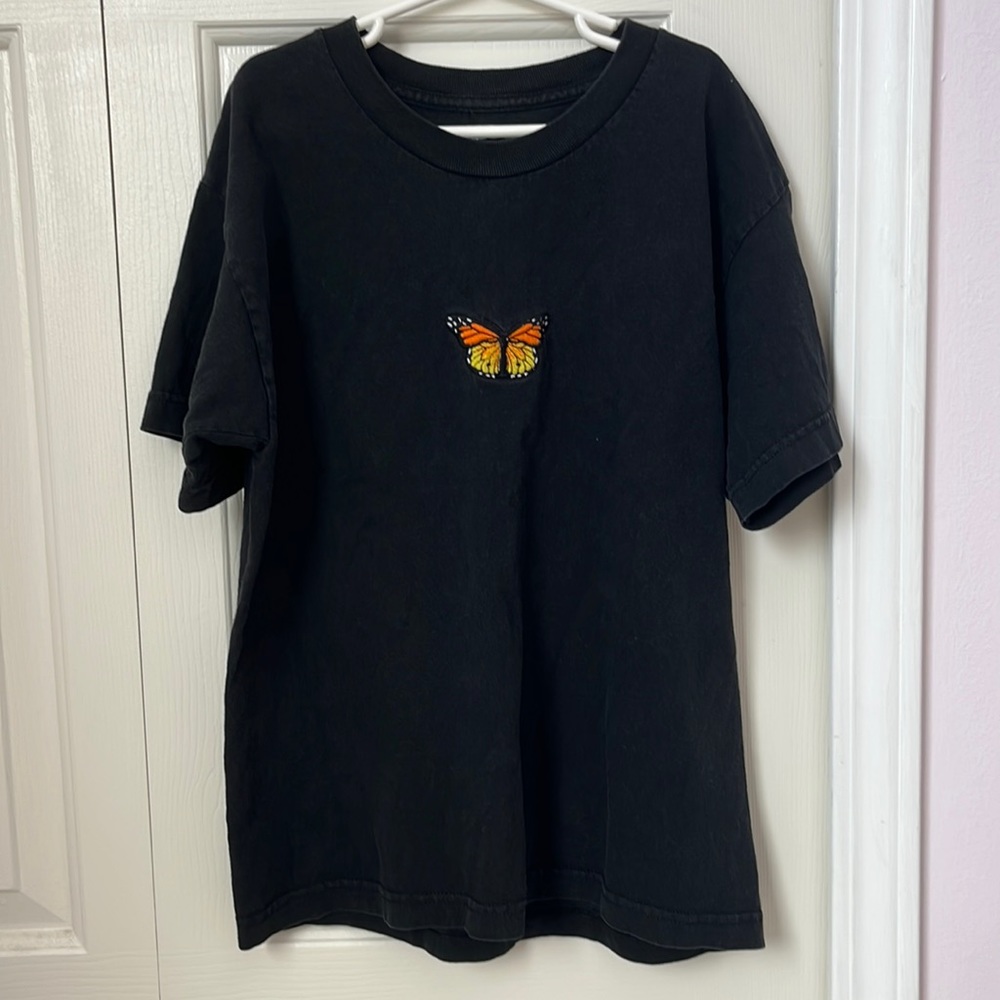 Brandy Melville Butterfly Graphic Tee